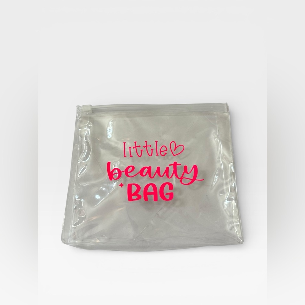 Little Beauty Bag Clear TSA Travel Toiletries and Makeup bag